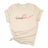 Linewife Heart Tee