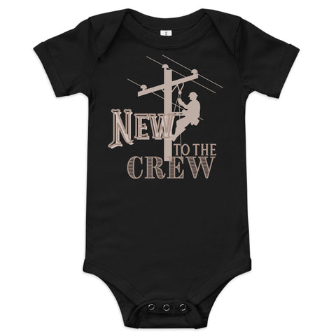 New to the Crew Little Lineman Onesie