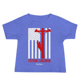 American Future Lineman Babies Linekid Tee