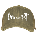 Linewife Lineman’s Wife Trucker Hat Ballcap (multiple colors)