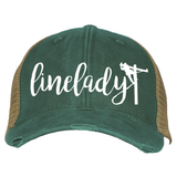 Linelady Trucker Hat Ballcap (multiple colors)