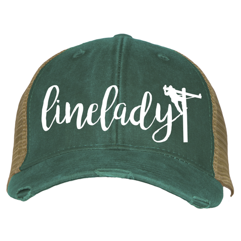 Linelady Trucker Hat Ballcap (multiple colors)