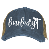 Linelady Trucker Hat Ballcap (multiple colors)