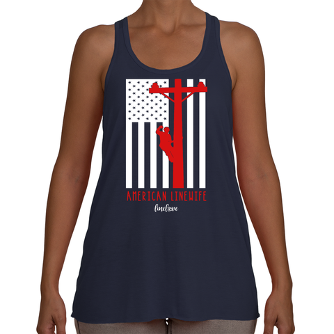 American Linewife Lineman's Wife Tank