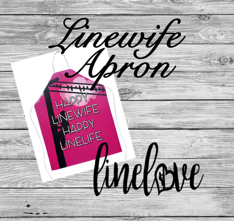 Happy Linewife Happy Linelife Apron