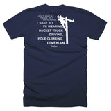 I Want My Lineman Linewife Tee