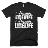 Happy Linewife Happy Linelife Lineman’s Wife Tee