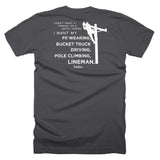 I Want My Lineman Linewife Tee