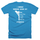 I Survived Hurricane Season 2017 Storm Chaser Lineman Tee