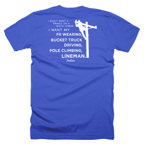 I Want My Lineman Linewife Tee