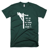 This Life Is For The Strong Be It Or Become It Lineman Tee