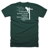 I Want My Lineman Linewife Tee