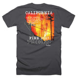 California Fire Thomas 2017 Lineman Tee for Power Lineman