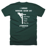 I Survived Hurricane Season 2017 Storm Chaser Lineman Tee