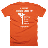I Survived Hurricane Season 2017 Storm Chaser Lineman Tee