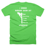 I Survived Hurricane Season 2017 Storm Chaser Lineman Tee