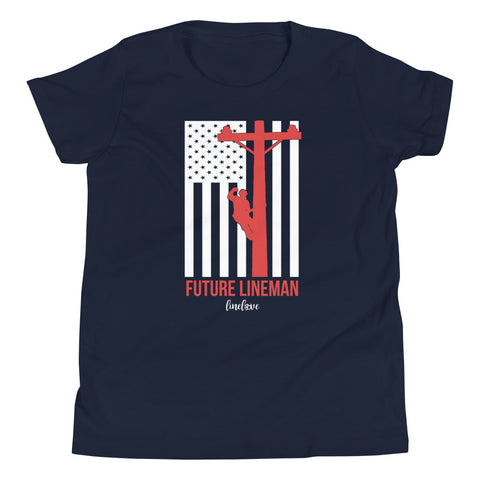 American Future Lineman Youth Linekid Tee