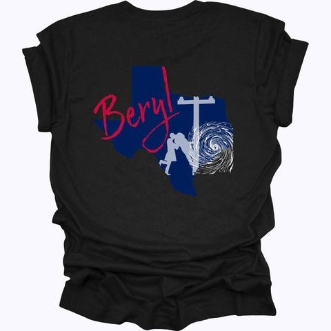 Hurricane Beryl 2024 LINEWIFE Storm T-Shirt