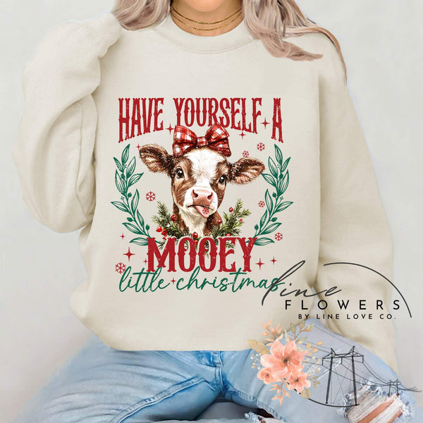 Mooey Little Christmas Shirt