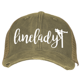 Linelady Trucker Hat Ballcap (multiple colors)