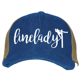 Linelady Trucker Hat Ballcap (multiple colors)