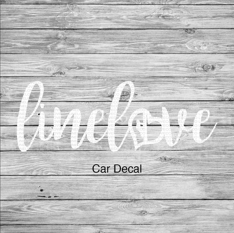 Linelove Lineman’s Wife Linewife Linelife Car Decal