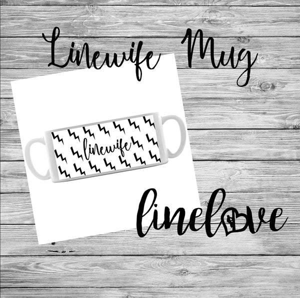 Linewife Lightning Bolt Coffee Mug