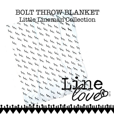 Bolt Fleece Throw Blanket