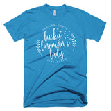Spoiled, loved and lucky lineman's lady (multiple colors)