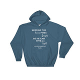 Keeping The Home Fires Bright Linewife Hoodie