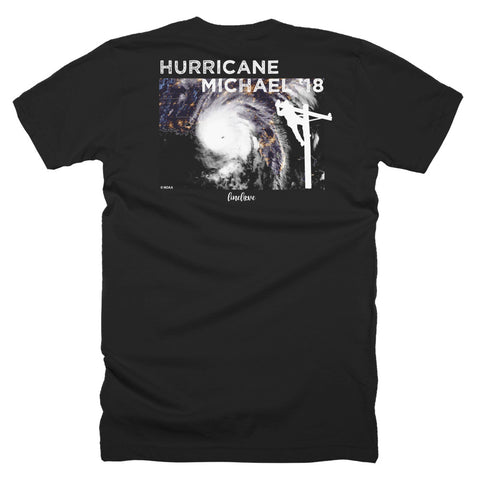 Hurricane Michael Lineman Storm Tee