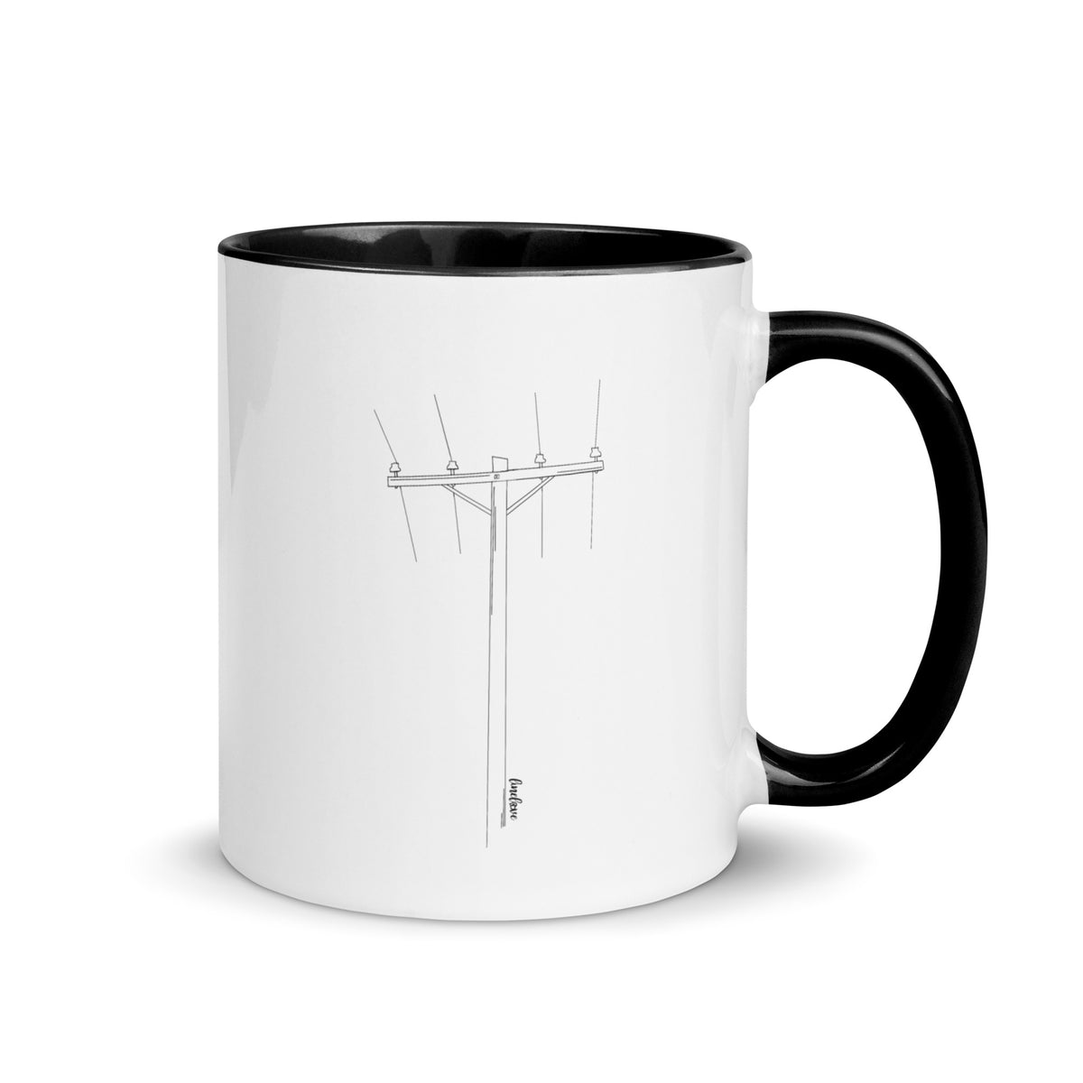 Pole Sketch Coffee Mug – Line Love Co